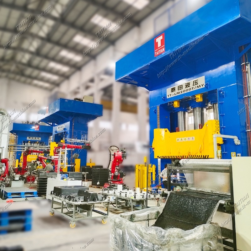 2000 TONS Composites Hydraulic Press for New Energy Vehicle Battery Case